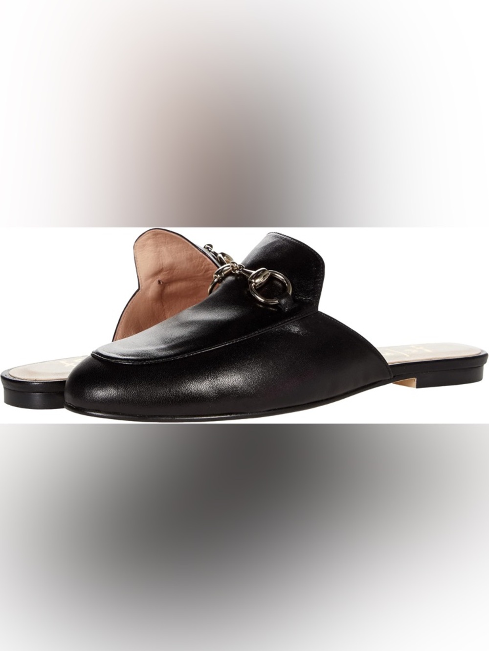 BRAND NEW French Sole FS/NY Cape Black Leather Slip On Slide Mule Size 7.5 Women